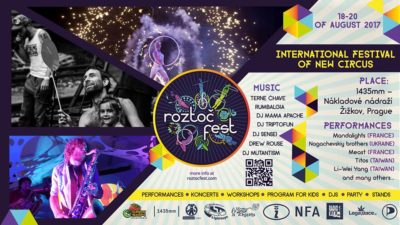 Multi-cirkusový festival Roztoč Fest 2017!