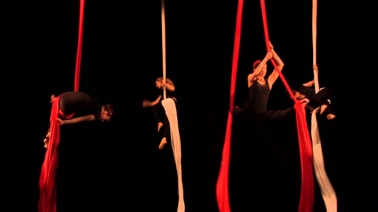 Cirqueon Akademie – 10.6.2013 – Závěsná akrobacie pro začátečníky (Stéphanie N´Duhirahe)