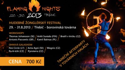 Flaming nights 2013 – hudebně žonglérský festival