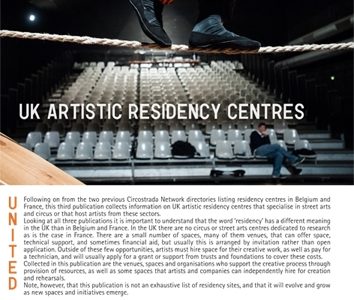 Artistic residency centres in the UK