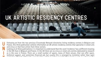 Artistic residency centres in the UK