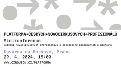 Minikonference Platformy 29. dubna v Praze